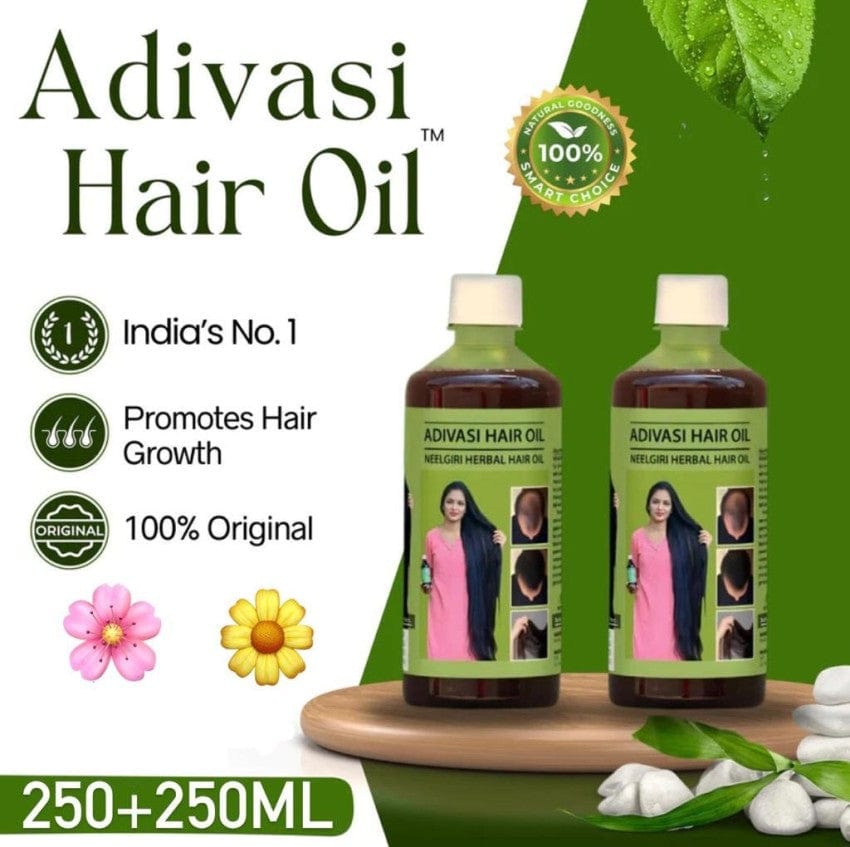 🍃Adivasi Neelgiri Herbal Hair Oil 🎁 Buy 1 Get 1 Free 🎁
